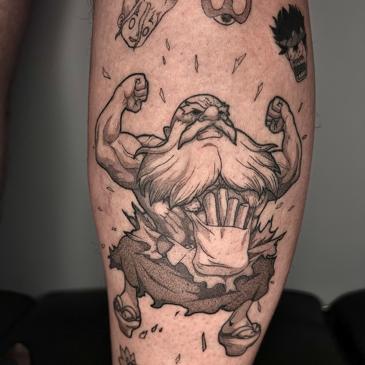 Lighthouse realism tattoo professional Chile Caos Tattoo Santiago