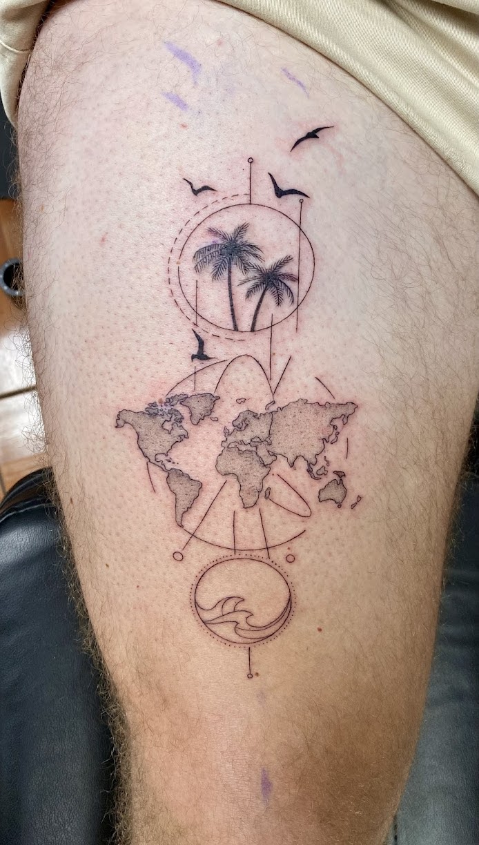 SPF 50+ en Todo Tatuaje Expuesto. Sin Excepción. Santiago